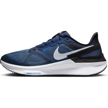 Imagem de NIKE Air Zoom Structure 25 Baixo homem, Midnight Navy Pure Platinum White Black, 41 BR