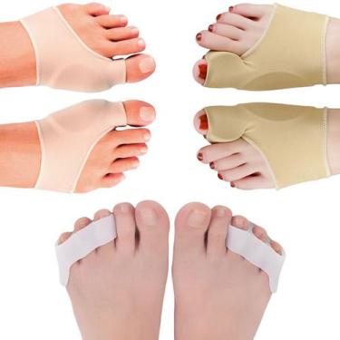 Imagem de Kit 3 Pares Protetor Corretor Joanete alivio da dor Cód-92 - SWG, BEGE