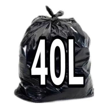 Imagem de Saco De Lixo 40 Litros Com 100 Unidades - HIGIPACK