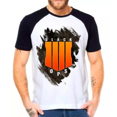 Imagem de Camiseta Call of Duty Black Ops Games Jogos Lançamento - DESIGN CAMISE