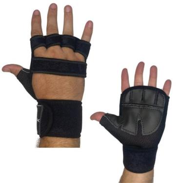 Imagem de Luva Academia/Exercício Funcional Treino Grip Hook - Unissex - Mazza, 