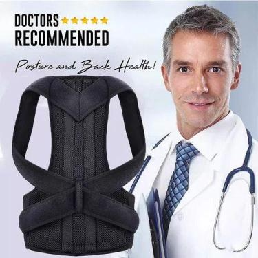 Imagem de Colete Corretor Escoliose Cifose Cervical - Sou Preço, Colete Corretor