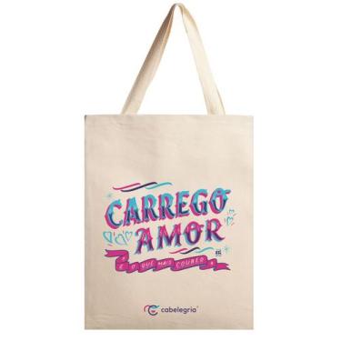 Imagem de Ecobag Cabelegria Carrego Amor