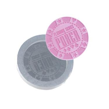Imagem de Molde De Silicone 525 - Ficha De Poker - Jogos Cassino - Flexarte