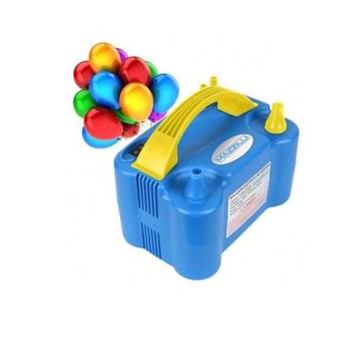 Imagem de Inflador Compressor Eletrico P/ Encher Balao Bexiga 2 Bicos - Mazzilli