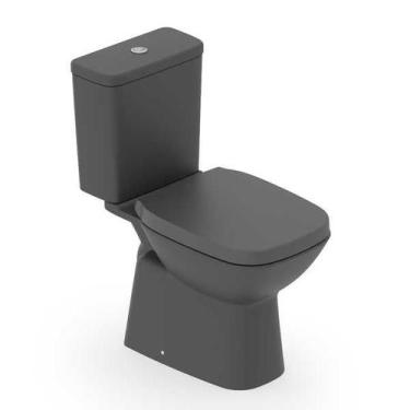 Imagem de Bacia E Caixa Acoplada Assento/fixacao Debba Onix Roca - INCEPA