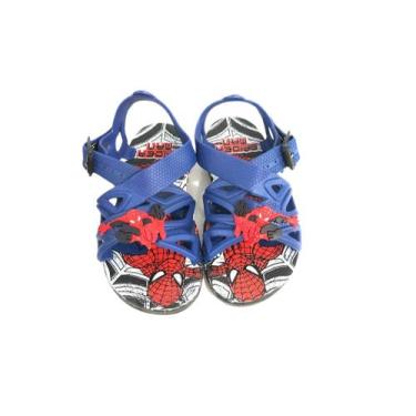 Imagem de Sandália Infantil Papete Masculino Menino Personagem Homem Aranha Esco