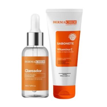 Imagem de kit clareador vitamina c dermachem