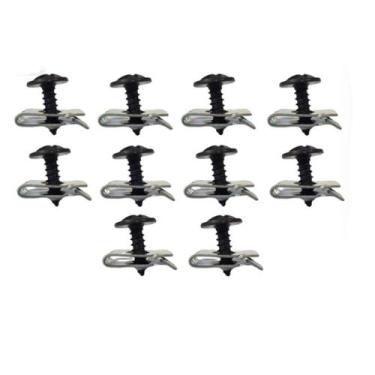 Imagem de 10 Porca Rapida Aço Temperado 18x11mm Furo 3,3mm Com parafuso - achei 