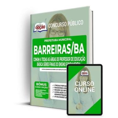 Imagem de Apostila Prefeitura de Barreiras - BA - Comum a Todas as Áreas de Prof