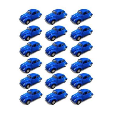 Imagem de Kit 18x Brinquedo carrinho Fusca de propulsão - AP TOYS
