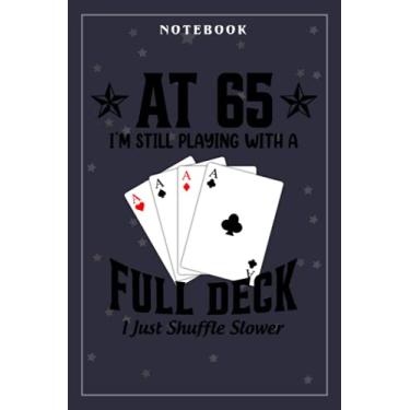 Imagem de Notebook Journal Funny 65th Birthday Gift - 65 Year Old Cards: Meeting, Goals, Work List, Financial,6x9 in, Happy, Goal, Life, Gym, Personal Budget