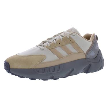Imagem de adidas Tênis masculino Zx 22 Boost, Alumínio/Bege Mágico/Prata Metálico-Bege, 46