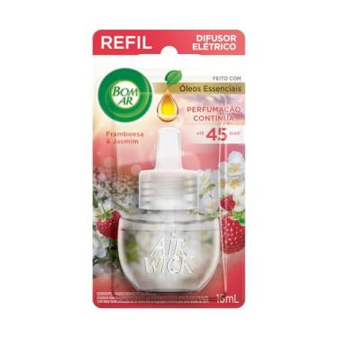 Imagem de Air Wick Refil Para Difusor Elétrico Bom Ar Lirio Framboesa E Jasmim Refil 16Ml
