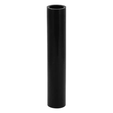 Imagem de X AUTOHAUX 1 peça 28 mm/1,1" ID 200 mm/7,87" comprimento 0° preto mangueira de silicone para carro mangueira de refrigeração universal