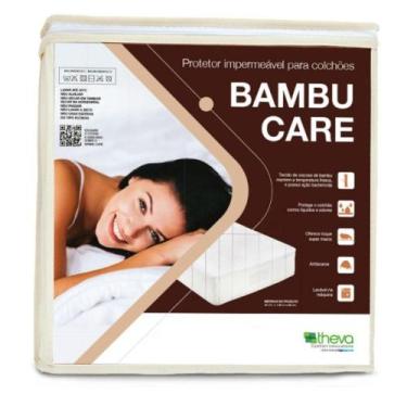 Imagem de Protetor P/ Colchão Em Viscose Bambu Care Solteiro 88X188 cm - Theva C