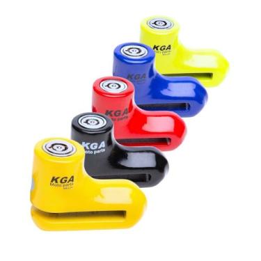 Imagem de Cadeado Kga Moto Parts Trava Disco 2056, Preto 20036