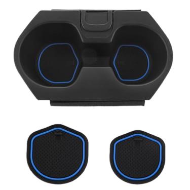 Imagem de VKVXCLON Suporte de copo, compatível com suporte de copo Honda Civic 2016-2021 Lx Ex Si Sport Hatchback console central suporte de copo para garrafa de bebida 83446-TBA-A01ZA com 2 porta-copos (preto