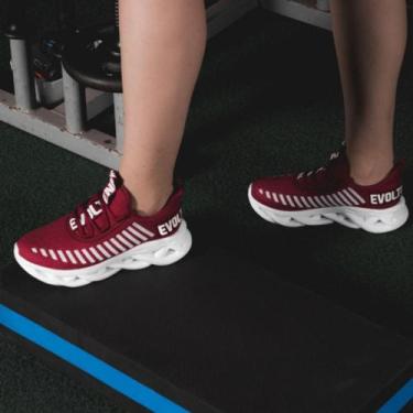 Imagem de Tênis Ev Feminino Academia Corrida Sola Trança Trainaing, Bordô, 36