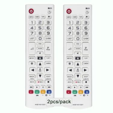 Imagem de  Controle remoto de substituição AKB74915361, controle remoto universal adequado para LG LCD LED UHD QLED Mini LED Smart TVs