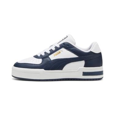 Imagem de PUMA Tênis masculino clássico Ca Pro - Branco, Puma Branco/Club Navy/PUMA Team Gold, 44
