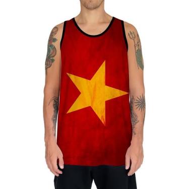 Imagem de Camiseta Regata Comunista Comunismo Foice Martelo Art 5 - Enjoy Shop, 