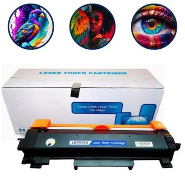 Imagem de Toner Compativel Com Brother Tn760 730 L2550 2370 2390 - PontoNet
