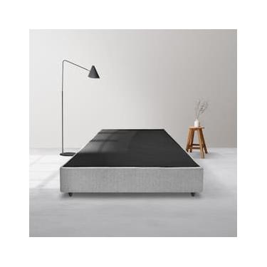 Imagem de Base Box para Colchão de Casal MGA Itaflex Universal 25x138x188cm - Cinza