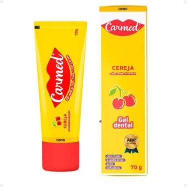 Imagem de Gel Dental Carmed Cereja 70g - CIMED