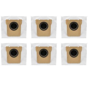 Imagem de HUAYUWA Kit de acessórios para aspirador de pó compatível com Xiao-Mi X20 Max/X20 Pro, peças de reposição para aspirador de pó e limpador de esfregão (6 sacos de coleta de pó de carbono)