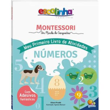 Imagem de Escolinha Montessori Meu P Livro Atividades: Números (Escolinha)