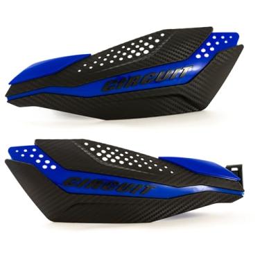 Imagem de PROTETOR DE MAO CIRCUIT DAKAR UNIVERSAL (Carbon/Azul)