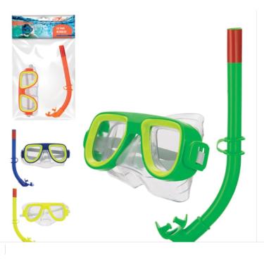 Imagem de Kit Mergulho C/snorkel Juvenil Praia e Piscina