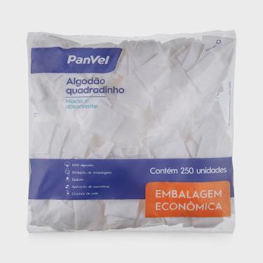 Imagem de Algodão quadradinho panvel com 250 unidades