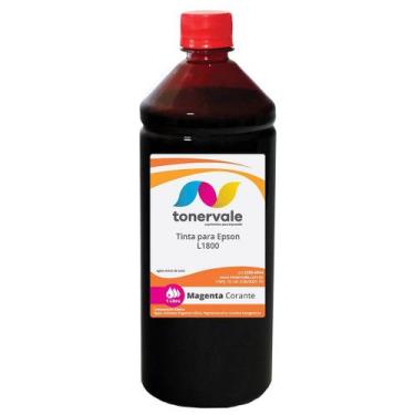 Imagem de Tinta Tankfull Para Impressora Epson Bulk Ink L 1800 T6733 Magenta Cor