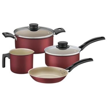 Imagem de Jogo Panelas 4 Pçs Verm.Turim 20298750 - Tramontina