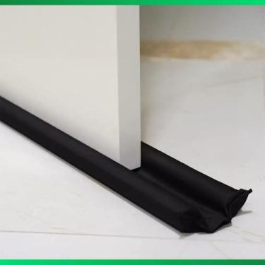 Imagem de Veda Porta Protetor Impermeável Rolinho Contra Insetos Poeira 80cm mat
