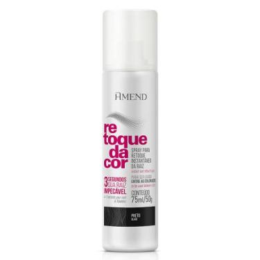 Imagem de Spray Amend Retoque Capilar Cor Preto 75ml