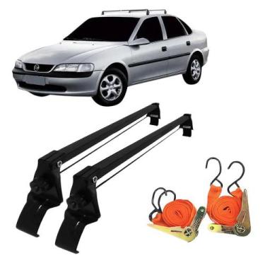 Imagem de Rack Teto Vectra 1996 Até 2005 Bagageiro + 2 Cintas Catraca - Vhip