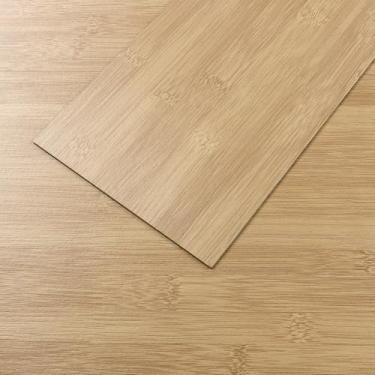 Imagem de VEELIKE Piso De Vinil À Prova D'Água De Bambu Natural Para Banheiro E Quarto, Pacote Com 32 Peças, Piso Laminado Pegajoso De 47 Pés Quadrados, Piso De Vinil Para Cozinha, 6'' X 36''