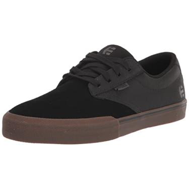 Imagem de Etnies Tênis masculino Jameson Vulc Low Top BMX Skate, Preto/Goma, 8