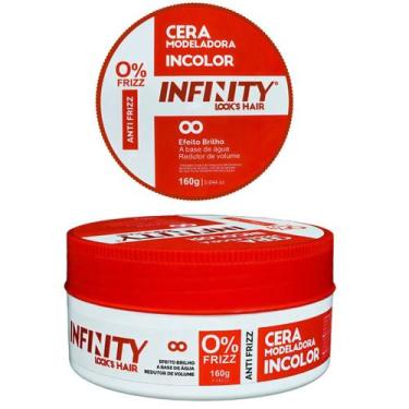 Imagem de Cera Modeladora Antifrizz Incolor 160g - Infinity