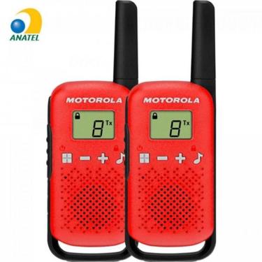 Imagem de Rádio Comunicador Talkabout 25Km T110Br Vermelho Motorola -