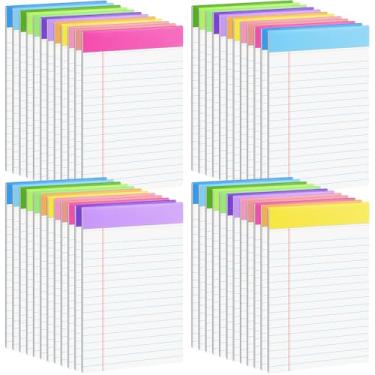 Imagem de Oleitodh Legal Pads Bulk,5 x 8 Inch Rainbow Notepad-36Pack