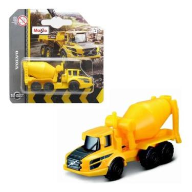 Imagem de Mini Work Machine Volvo 1 por 64 Caminhão Betoneira - Maisto