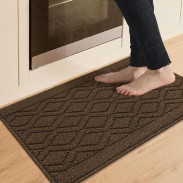Imagem de Tapetes de cozinha COSY HOMEER Non Slip 50x80cm Polipropileno marrom