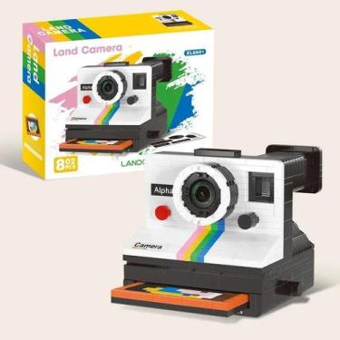 Imagem de Kit De Construção De Câmera Retrô Adulto, Conjunto De Blocos De Modelo