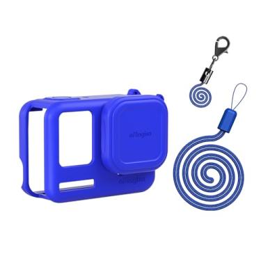 Imagem de CIADAZ Kit protetor de câmera de silicone AC19 Capa protetora de câmera + capa de lente + 2 alças compatíveis com câmera Insta 360 Ace Pro