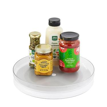 Imagem de YouCopia FridgeView Toca-discos de geladeira, organizador preguiçoso para armazenamento de geladeira, 28 cm, branco