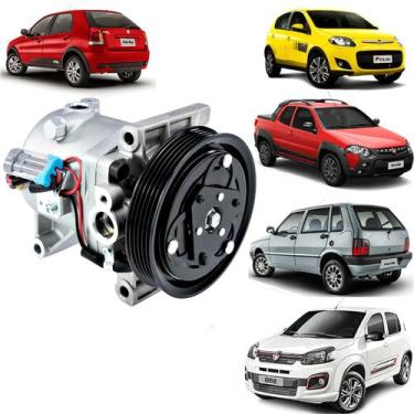 Imagem de Compressor De Ar Calsonic Fiat Palio Siena Uno Fire Novo Uno - KLASSE 